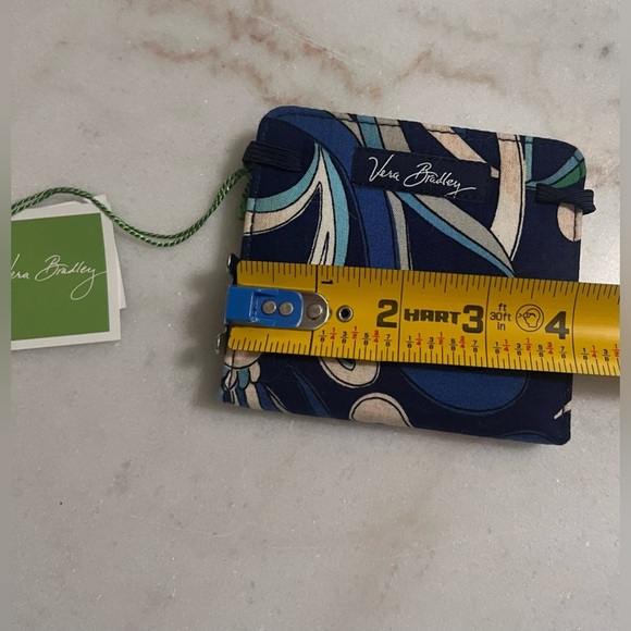 Vera Bradley Small Notepad MEDITERRANEAN BLUE Notebook Purse Paper - Picture 3 of 4